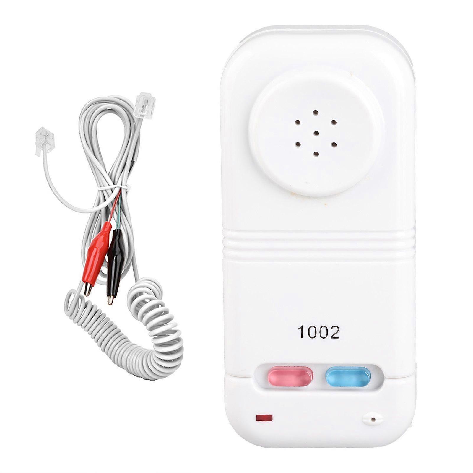 Phone Line Cable Tester Fiber Optical Tool DTMF Caller ID Auto Detection Search Machine(White)