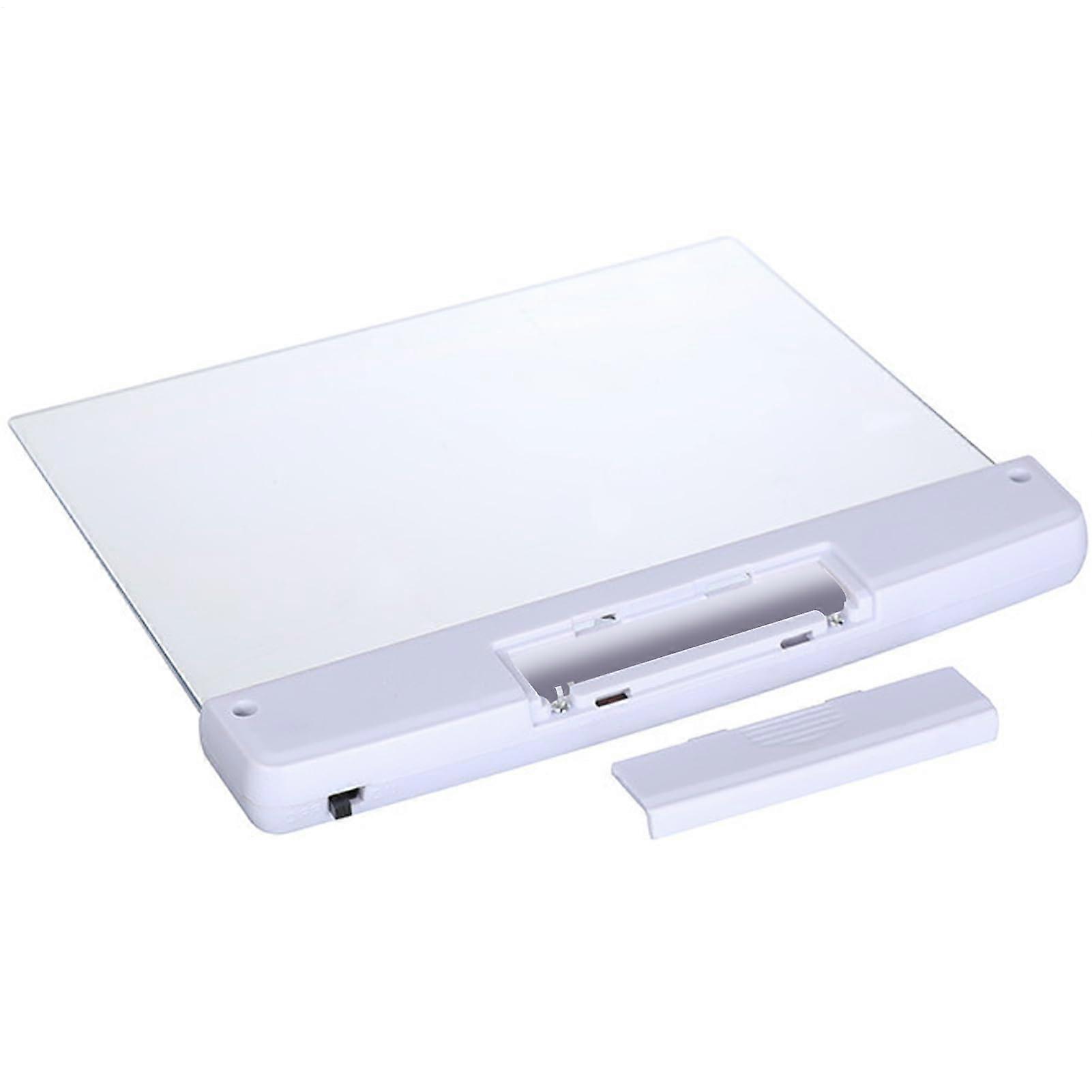 Reading Lamp White With Eye Protection Panel Book Light For Night Use In Bedroom Dorm Travel Compact Lighting Tool
