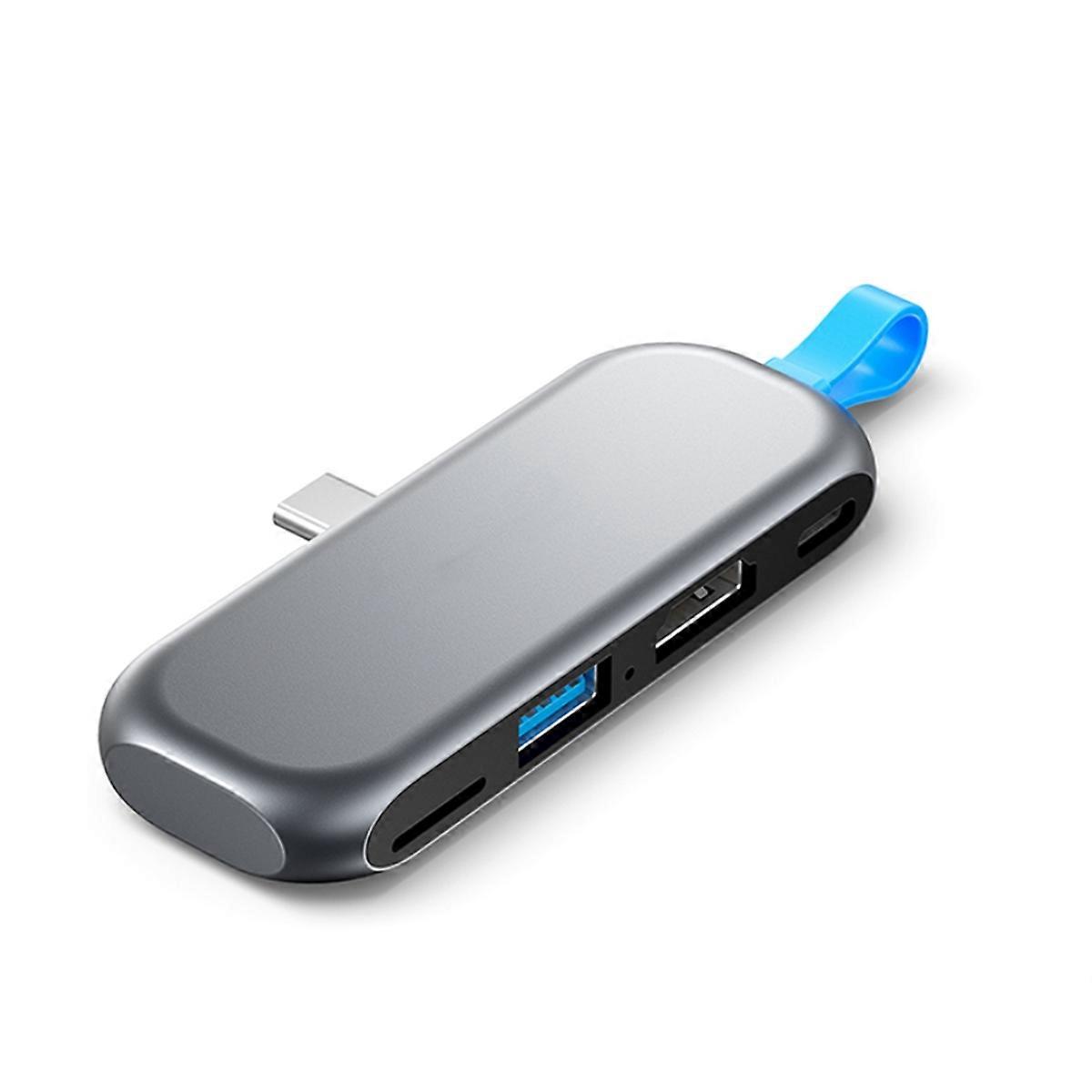 Ventions 4 in 1 Portable USB 3.2 Gen2 4K 60Hz -Compatible HUB PD 100W Charging Adapter Docking Station