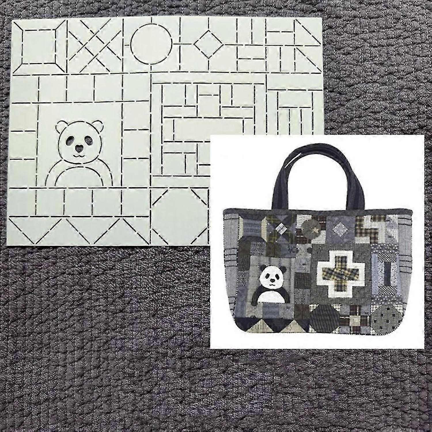 Multifunctional Quilting Stencils Reusable Drawing Board for Bag for DIY Crafting Art