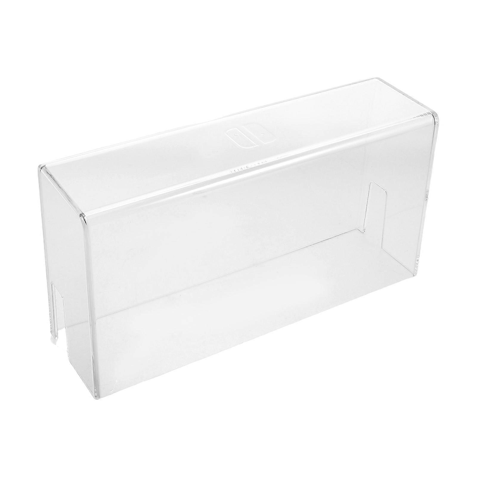 Game Machine Holder Case Acrylic for Storage 3Pcs Transparent Storage Boxes