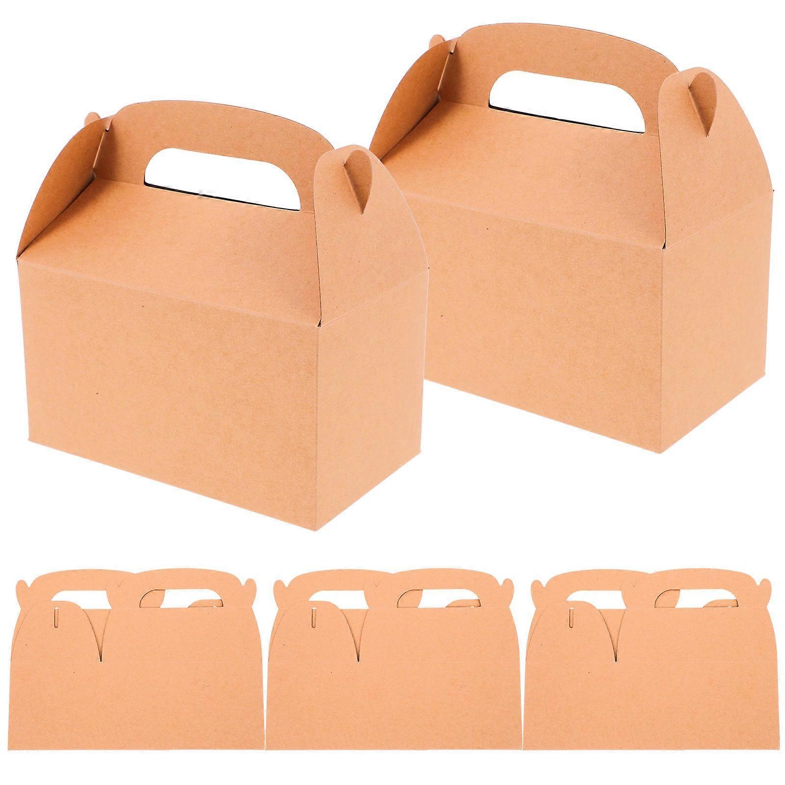 Cake Packaging Box Party Favor Treat Boxes for Storage 24Pcs