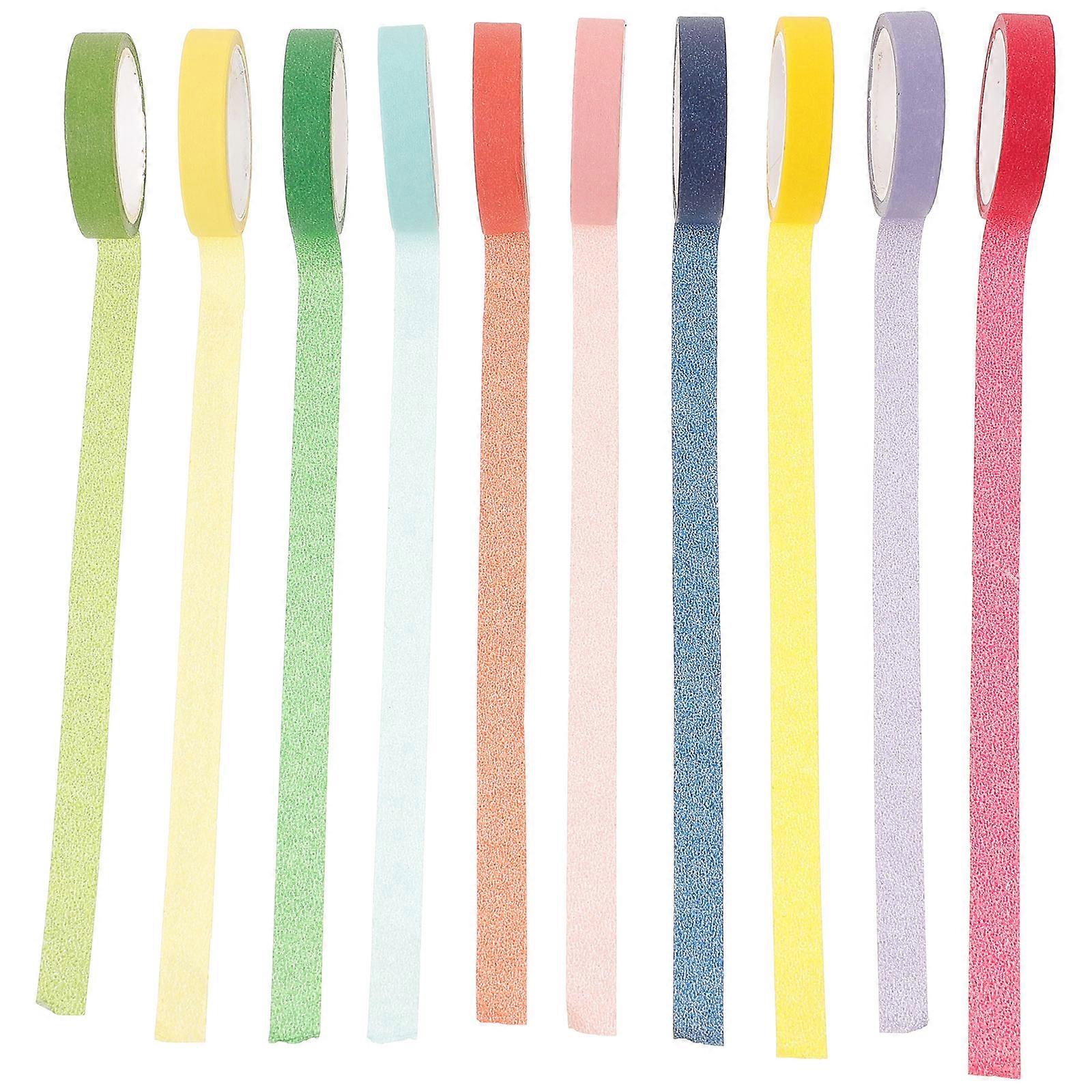 Washi Tape Set 40 Rolls For Students Indoor Crafts Simple Style Decorating And Fixing Use