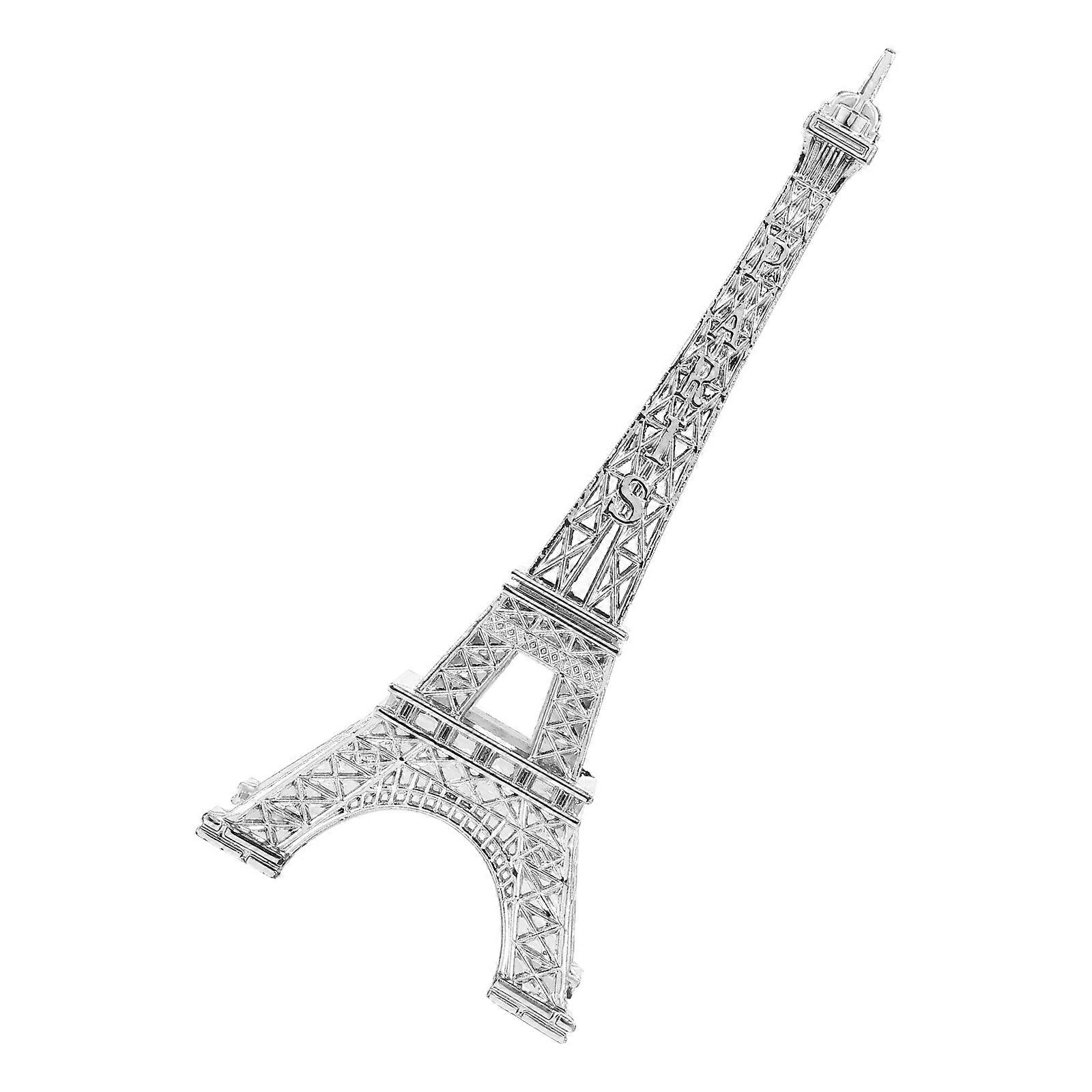 Home Accessories Decoration Eiffel Tower Figurine for Decoration 2Pcs Metal