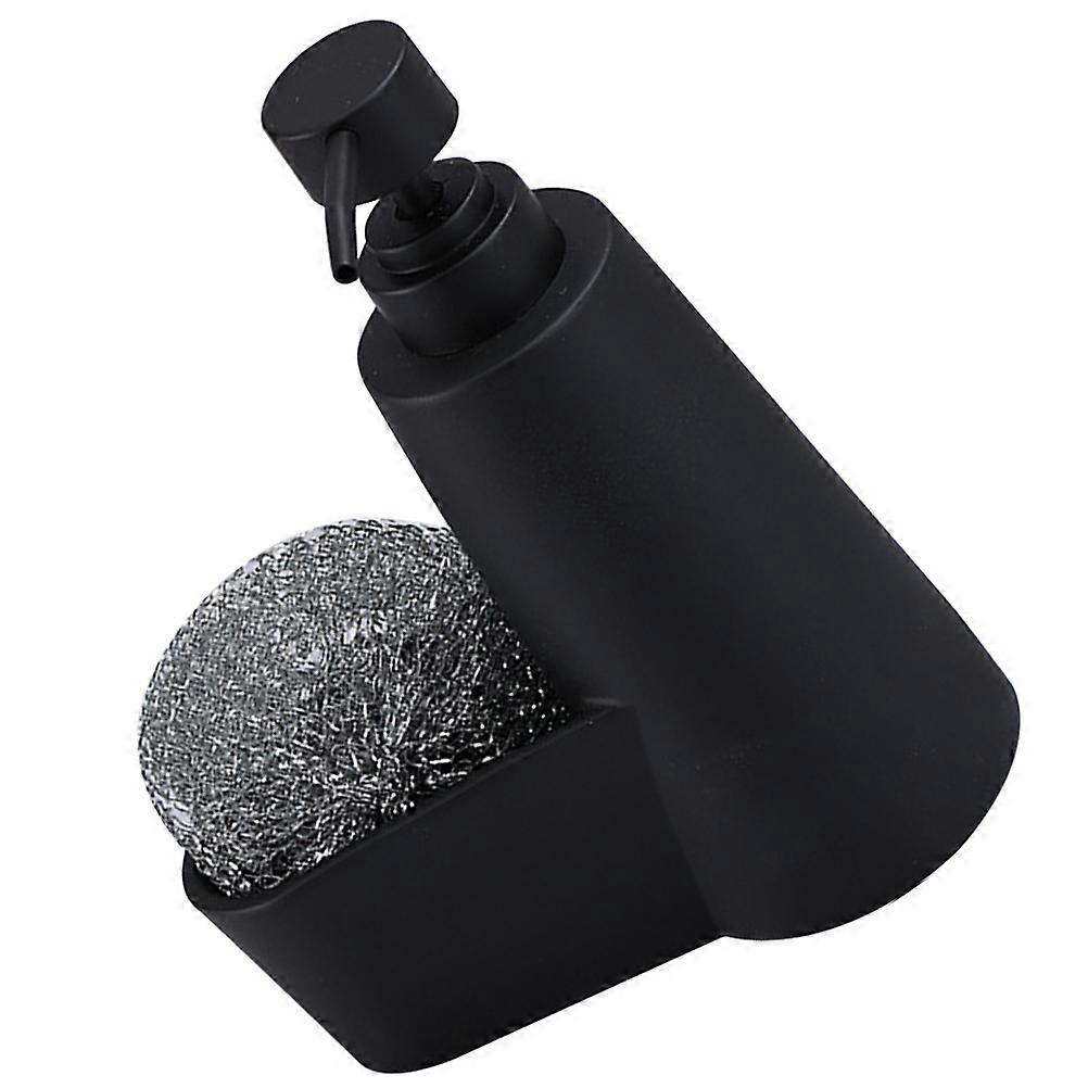 2Pcs Kitchen Soap Dispenser with Sponge Holder for Storage Use
