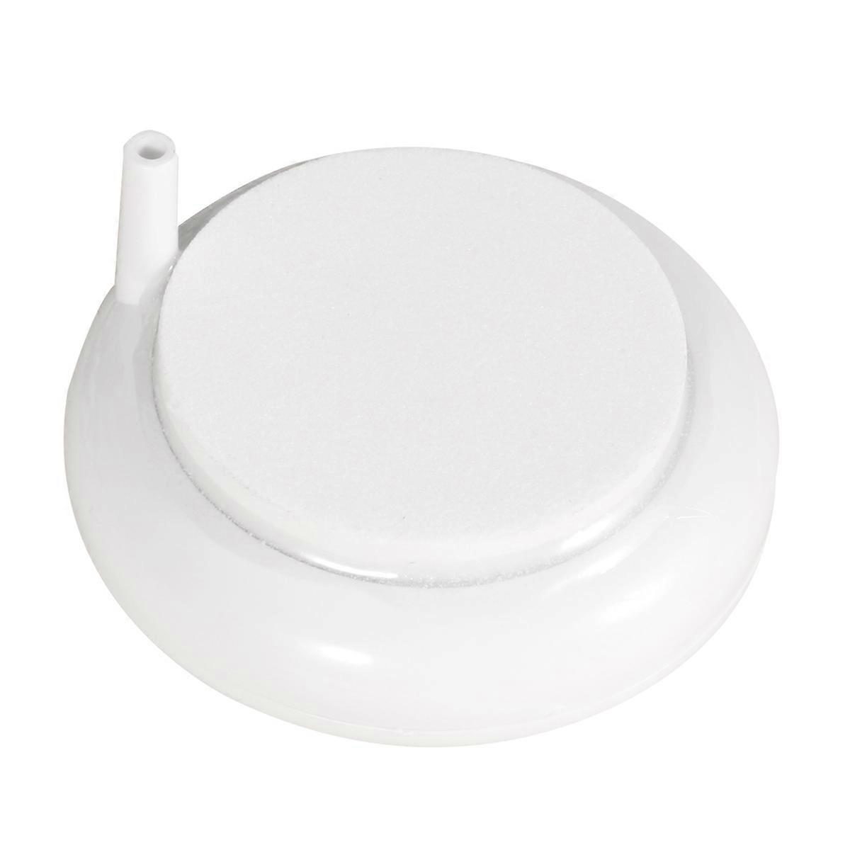 Air Stone Aquarium Ceramic Disc for Oxygen Pumping 3Pcs White Bubble Stone