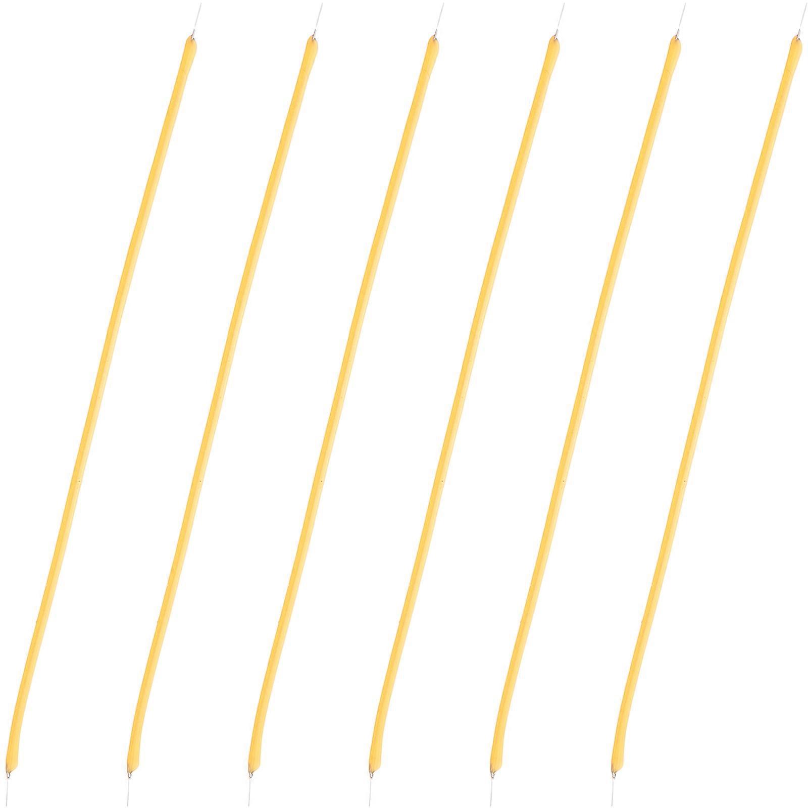 Orange Flexible LED Filament Lamp Part for Light Fixture 18Pcs Set