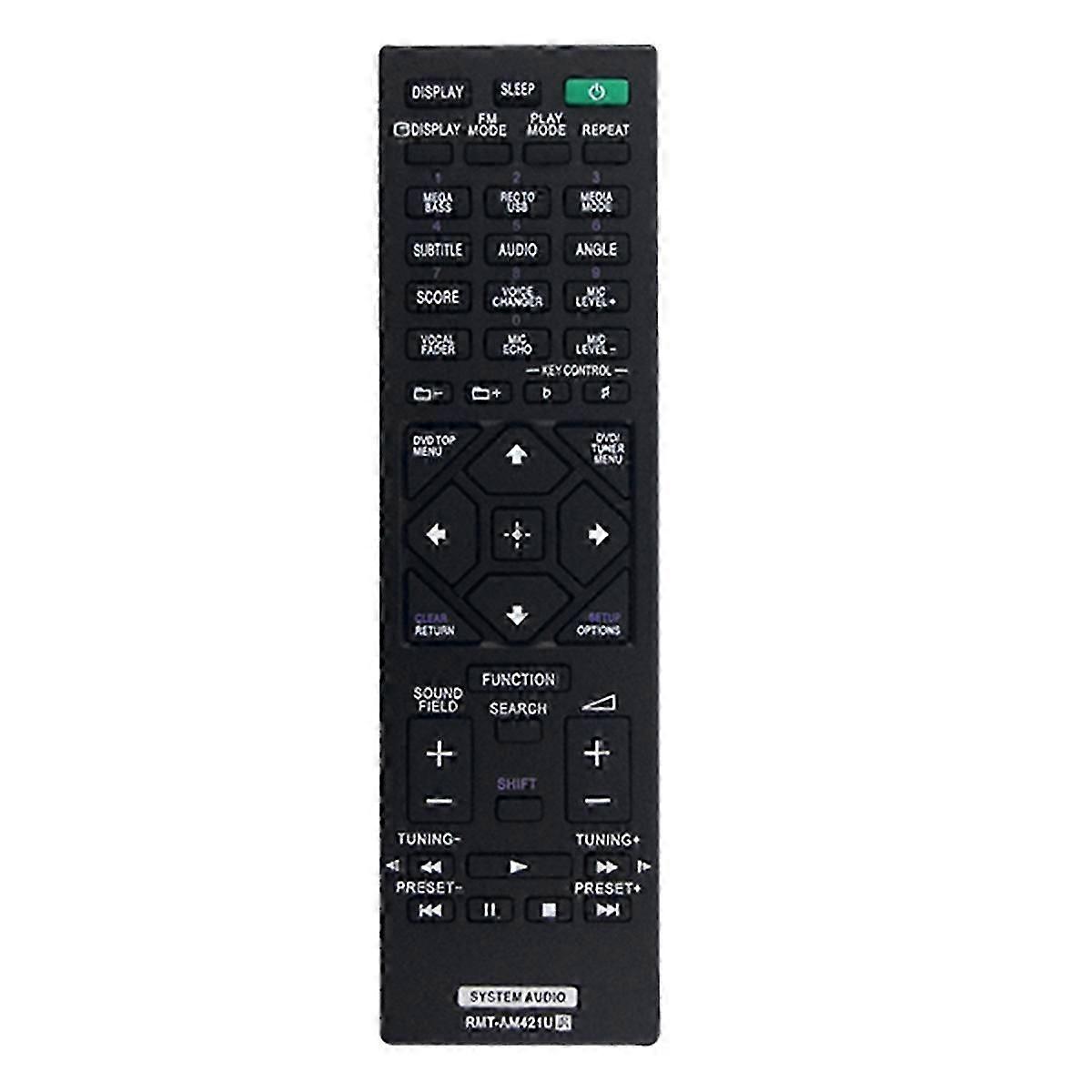 Replace -AM421U Remote for MHC-V73D MHC-V83D MHC-M80D MHC-M60D MHC-M40D HCD-M40D Home Audio Stereo System
