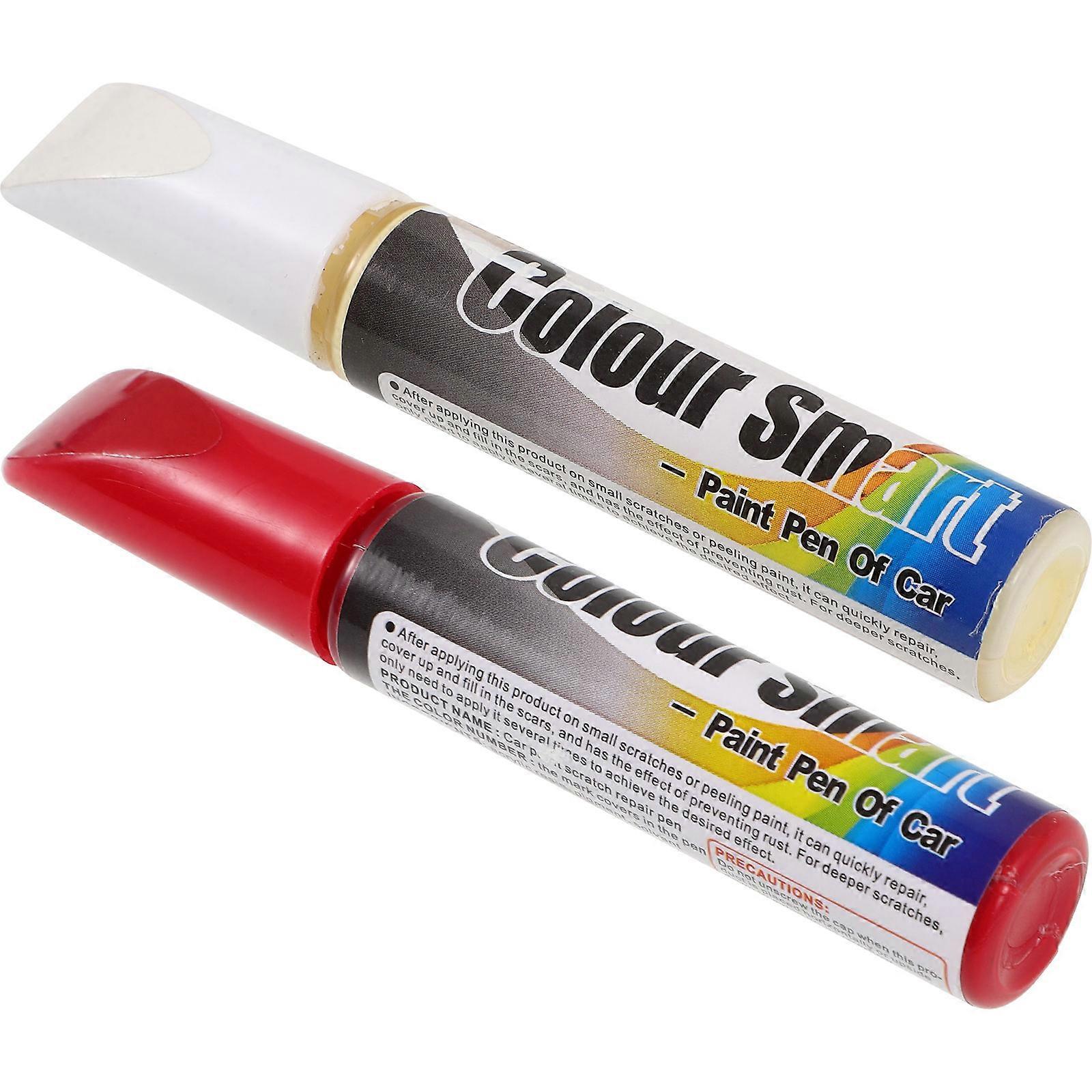 Scratch Removal Pen for Car Paint Repair 2Pcs Durable Plastic Kit