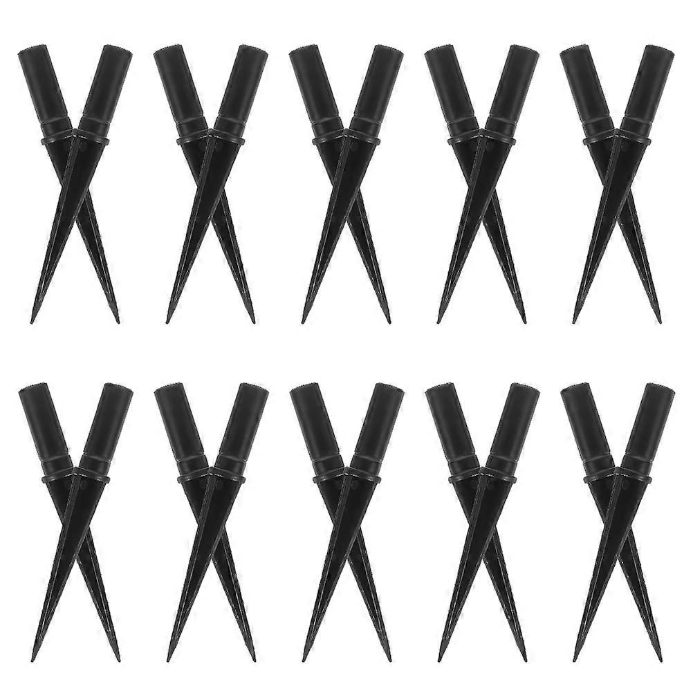 Plastic Stakes for Solar Light Replacement Outdoor Ground Stakes 125Pcs