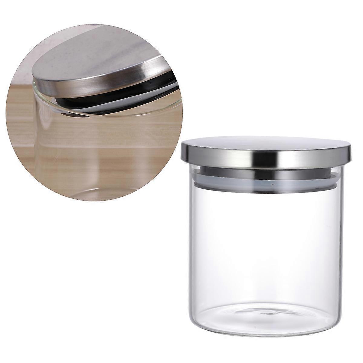 Food Storage Container Glass Jar with Lid for Food Storage Airtight Jar