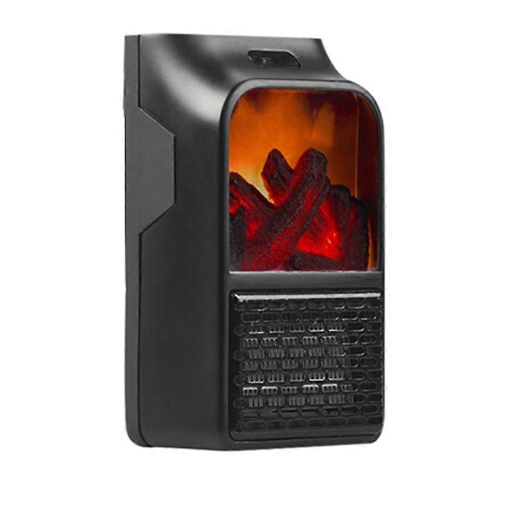 Flame Space Heater With Ptc Ceramic Heating For Home Office Indoor Use