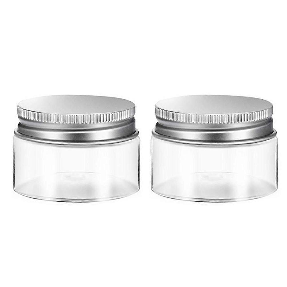 Face Mask Bottle Round Plastic Jar for Travel Use 12Pcs Set