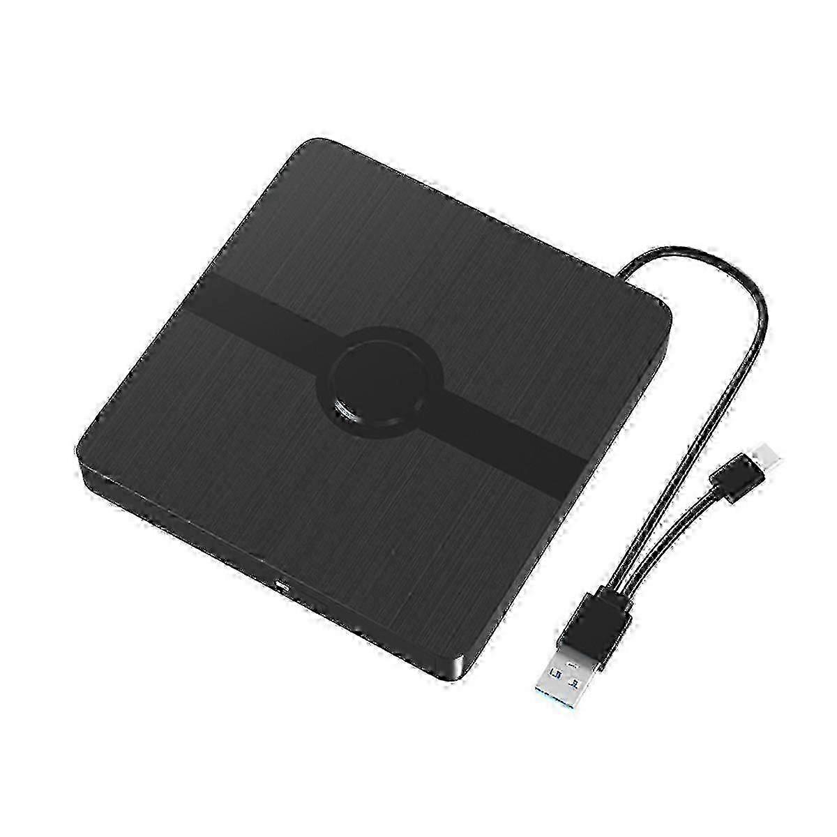 Portable USB 3.0 Blu-Ray DVD/CD Burner Player and Reader for Laptops