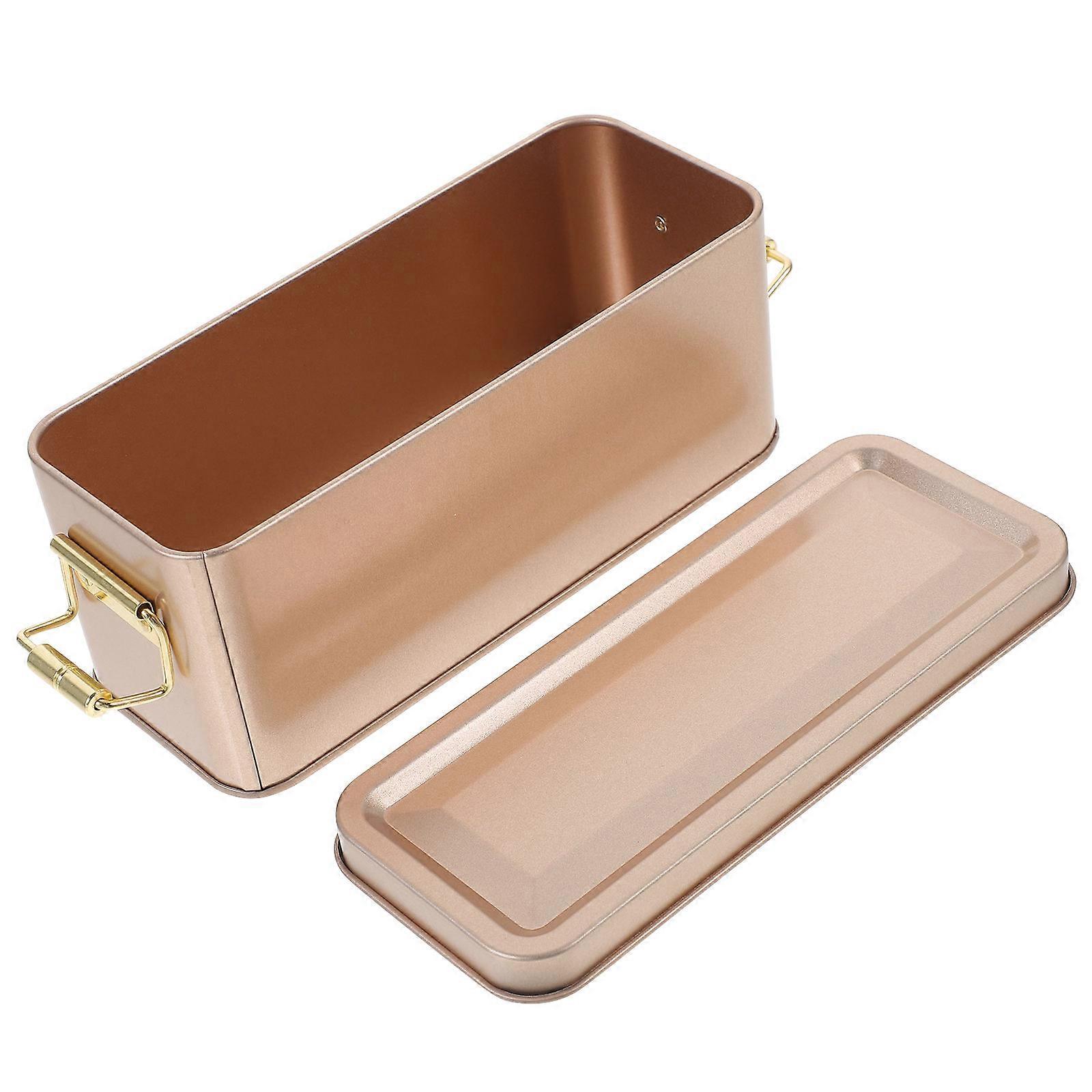 Tinplate Candy Box 3Pcs Small Storage Box with Lid for Storage