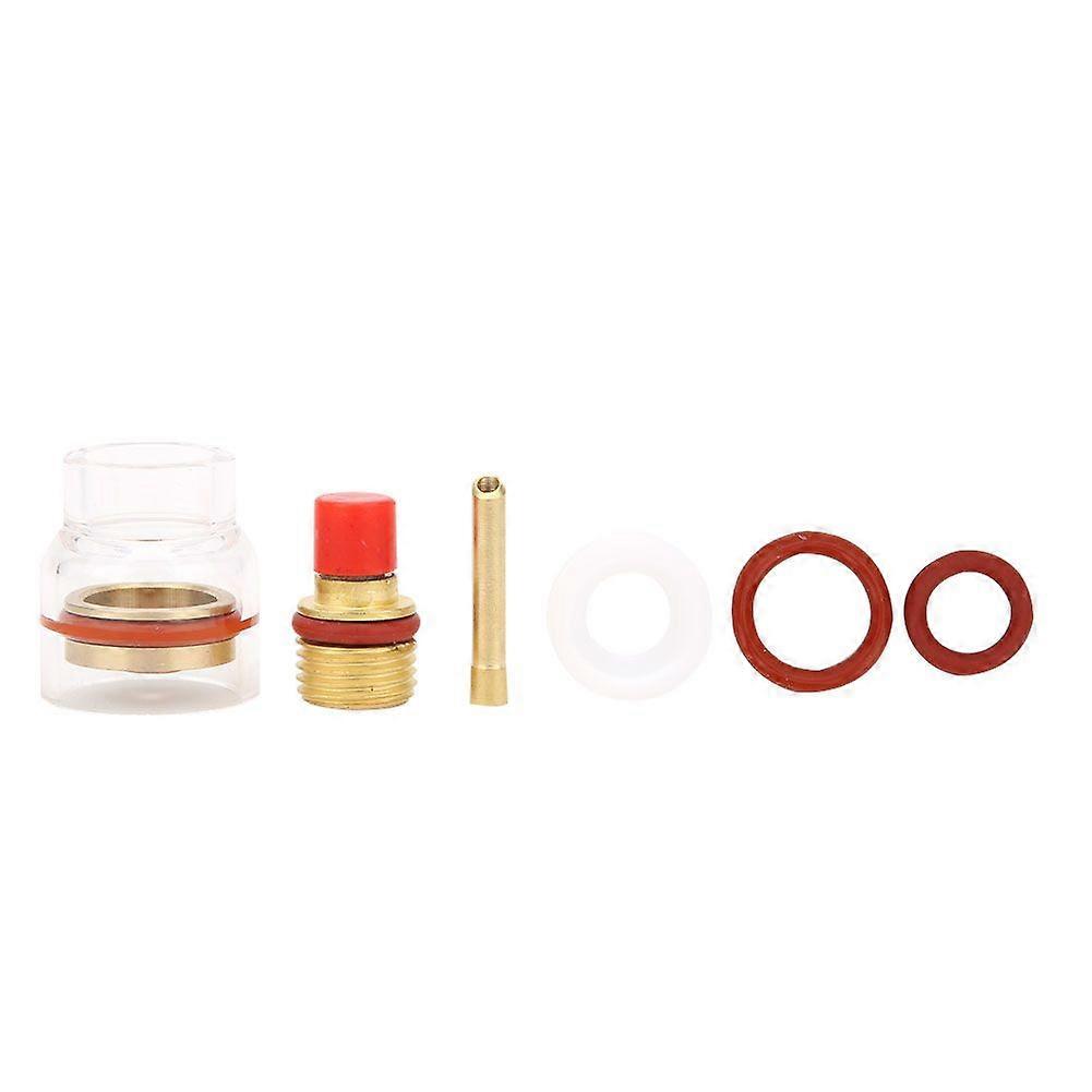 WP9/20 Welding Torch Gas Lens Collet Glass Cup Accessory Kit for Arong Arc Welding Torch