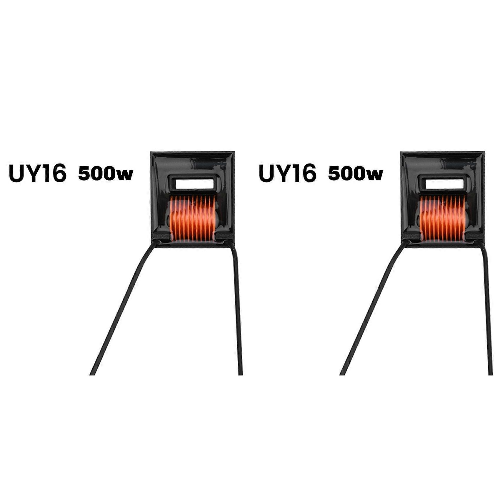 2X 30KV High Frequency DC Arc Ignition Generator Inverter Boost Step Up DIY U Transformer 20KHz-100KHz Style:UY16 500W