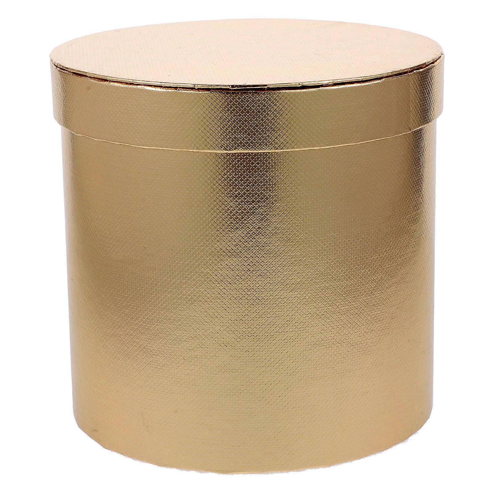 Round Flower Box Elegant Flower Arrangement for 4Pcs Gift Packaging