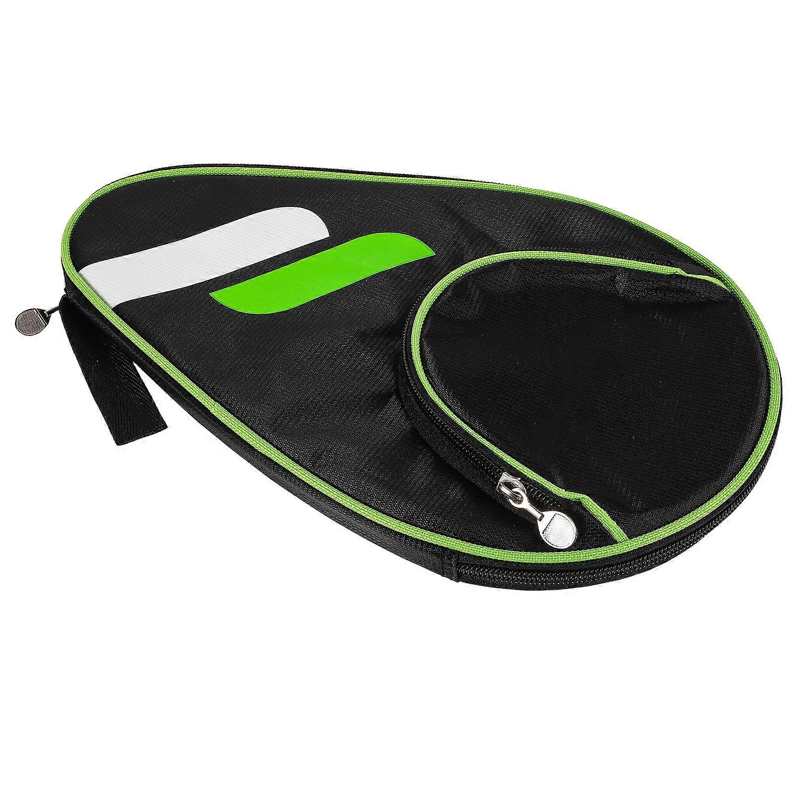 Portable Table Tennis Racket Bag 3Pcs Thickened Shockproof Design For Casual And Competitive Players Indoor Or Outdoor Use