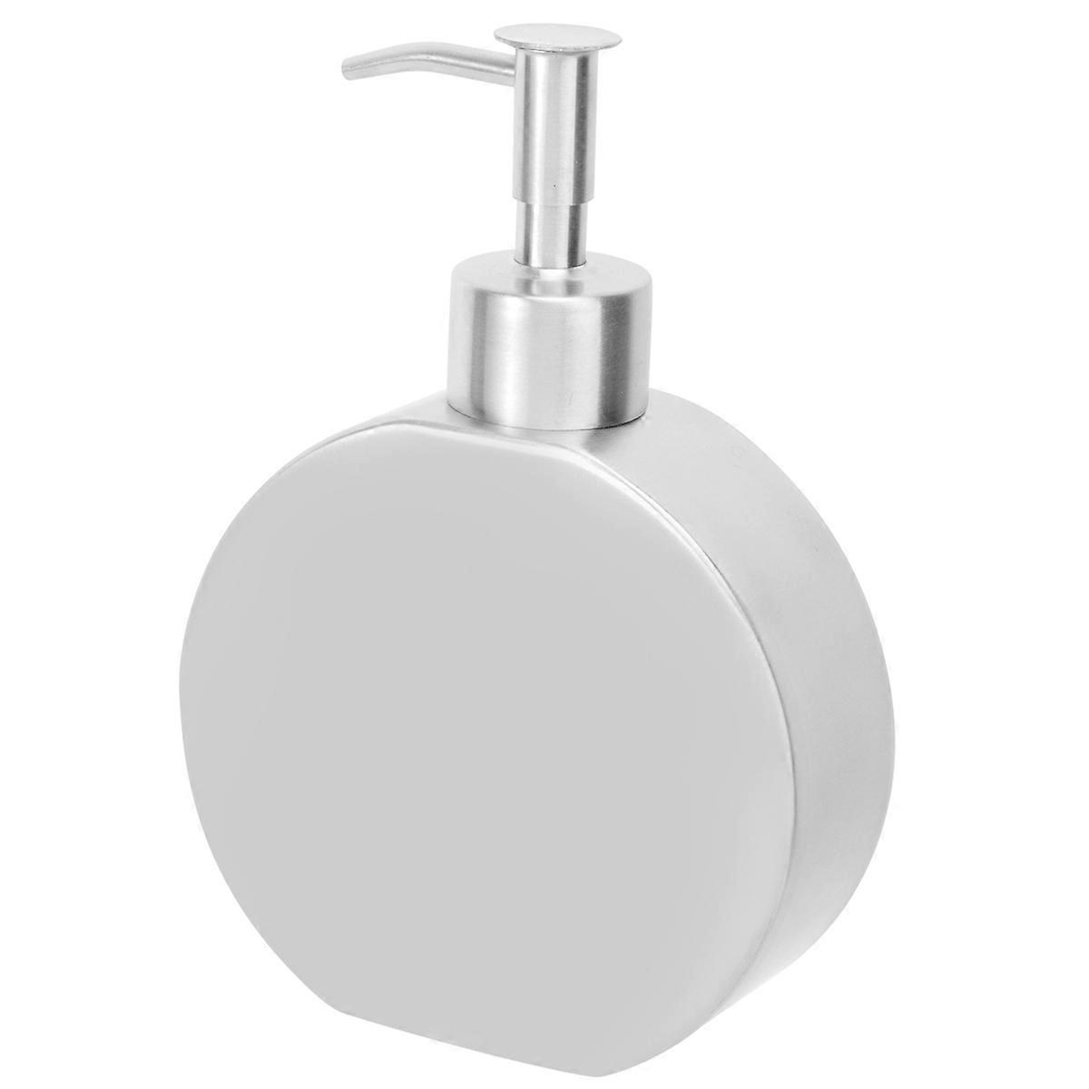 Silver Lotion Containers For Daily Use Simple Design 6.5X4X2.8in Dispensing 2Pcs