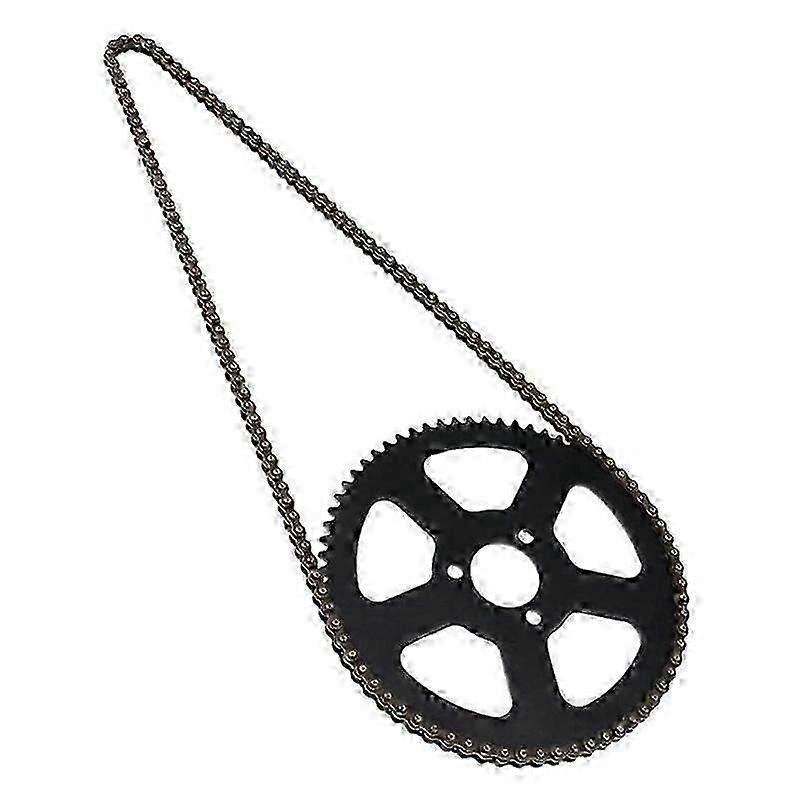 47cc 49cc 2-stroke Engine 136l Chain 68t Sprocket Kit For Mini Pocket Bikes