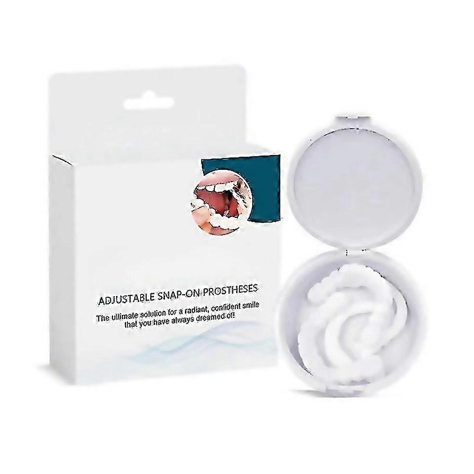 For 1 Pair False Teeth Veneers Top And Bottominstant Veneers Denturesclip On Veneers Top And Bottomc