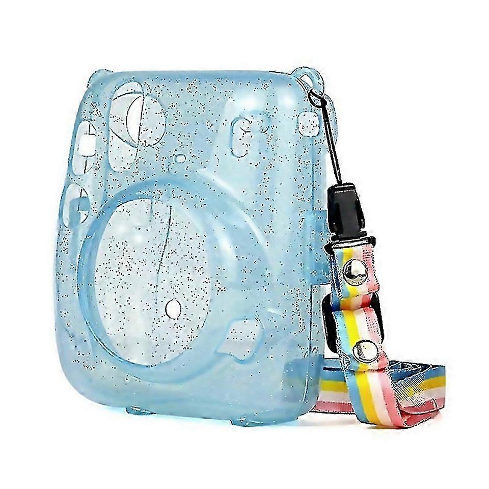 Coque de protection anti-rayures, installation facile, PVC brillant, housse de protection pour appareil photo avec bandoulière S