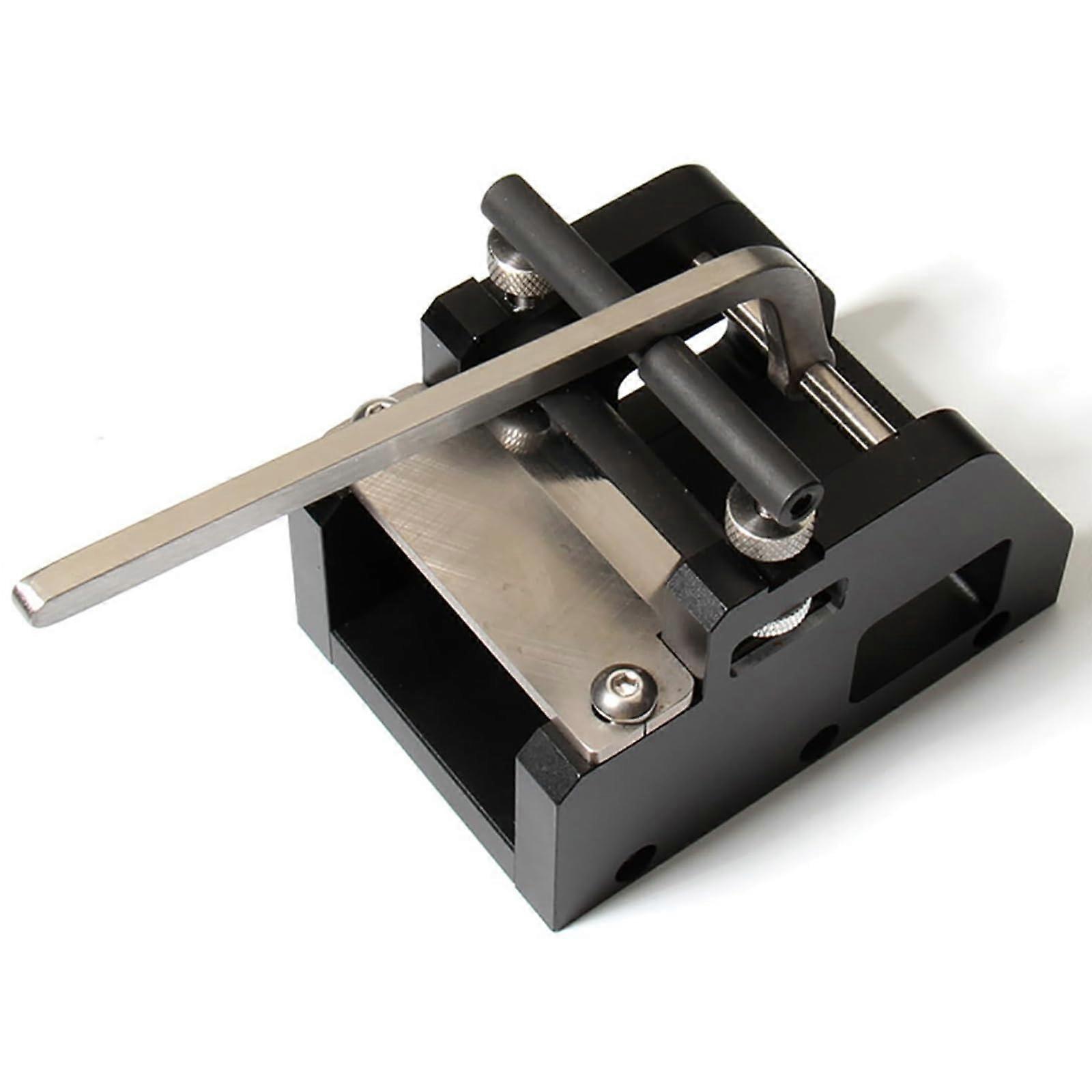 Leather Edge Trimmer with Handle, Adjustable 045mm Belt Cutter for Leather Straps and Watch Bands