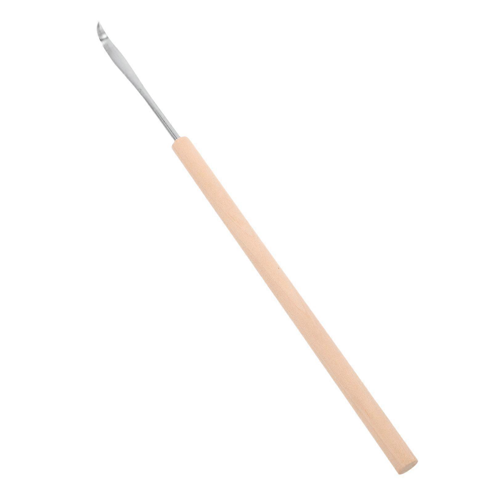 Pottery Tools for Sculpting & Carving - Clay Trimming Tools with Sharpened Metal Blades & Wood Handle - Ceramic Shaping Knife for Artists & DIY Potter