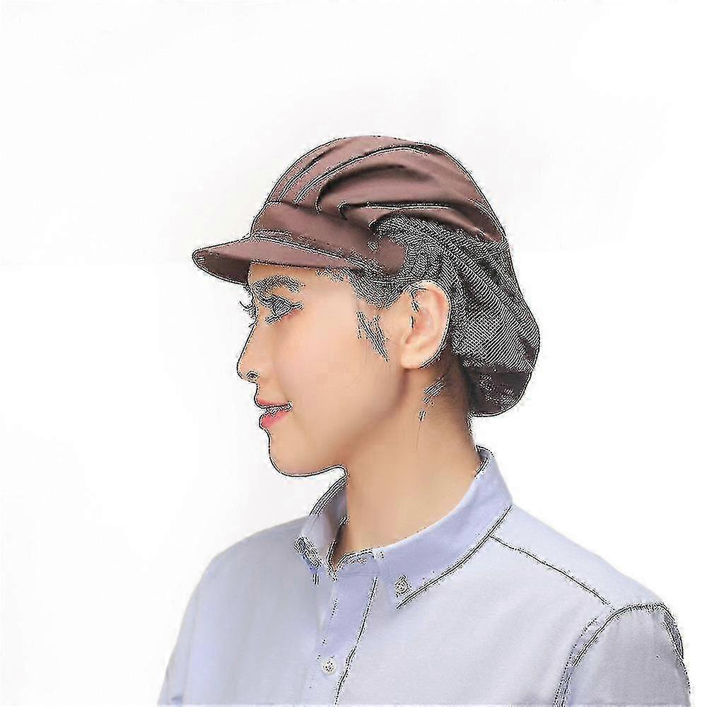 Set Of 4 Chef Hats Women's Work Cap Mesh Hat