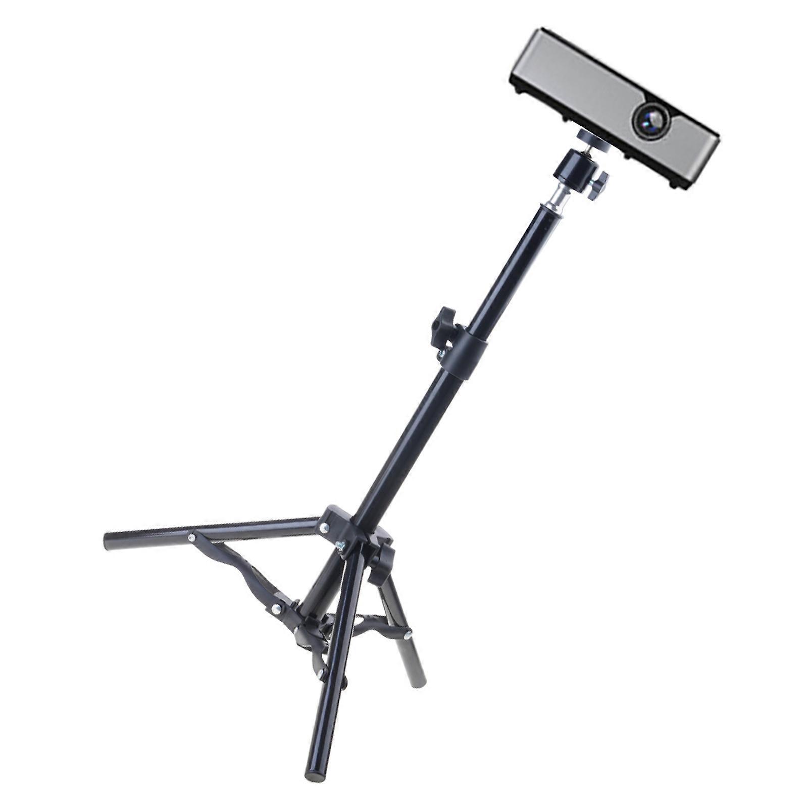 Aluminum Projector Stand With Adjustable Height 60cm For Projectors Cameras And Webcams For Versatiled Applications Multicolor