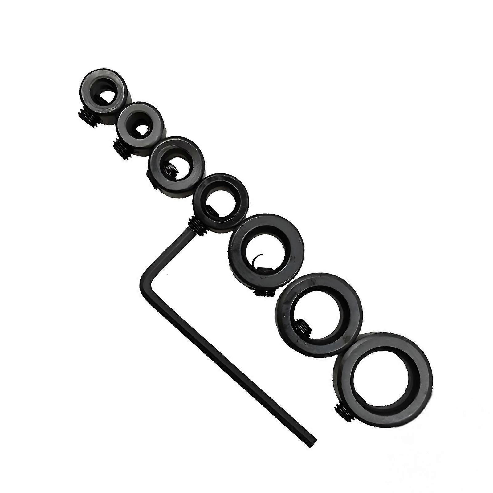 Precisions Machined Depth Control Rings For 3-12mm Drill Bit Metal Construction Tool Accessoies Set Multicolor