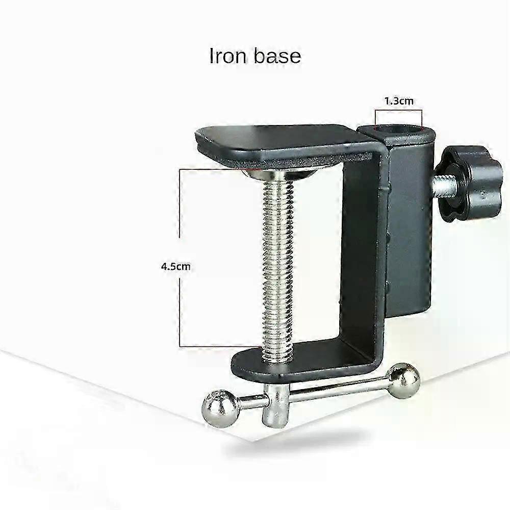 Exquisite Lamp Clip Not Easy To Drop Durable Aluminum Alloy Available Anyway I-shaped Clip Metal Stand Base Metal Handle Easy To Adjust