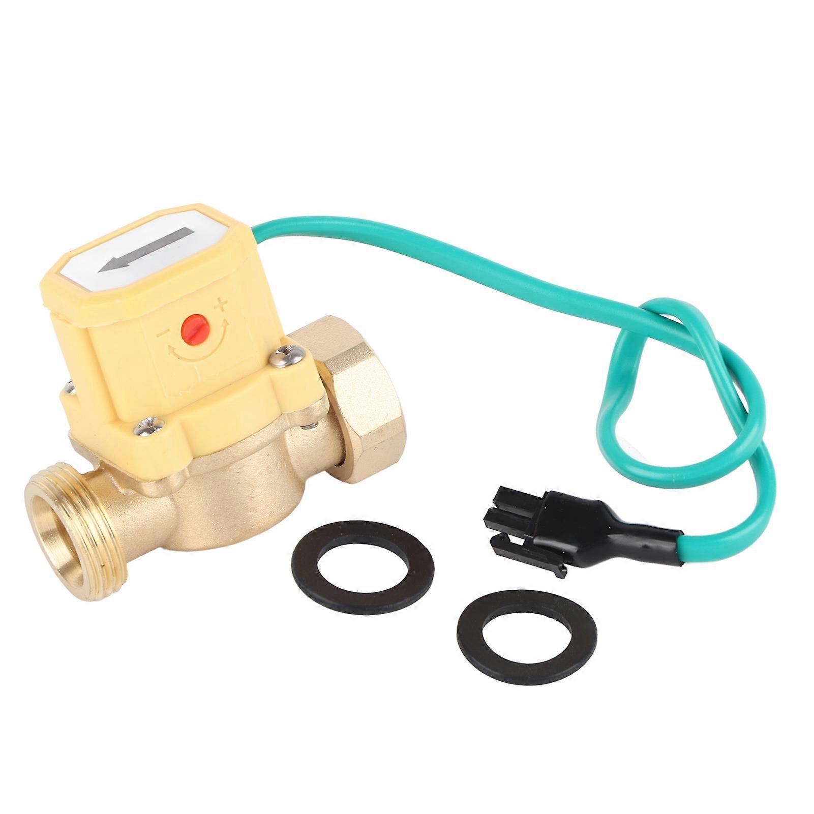G3/4‑G3/4 Thread Water Pump Adjustable Flow Sensor Pressure Automatic Control Switch