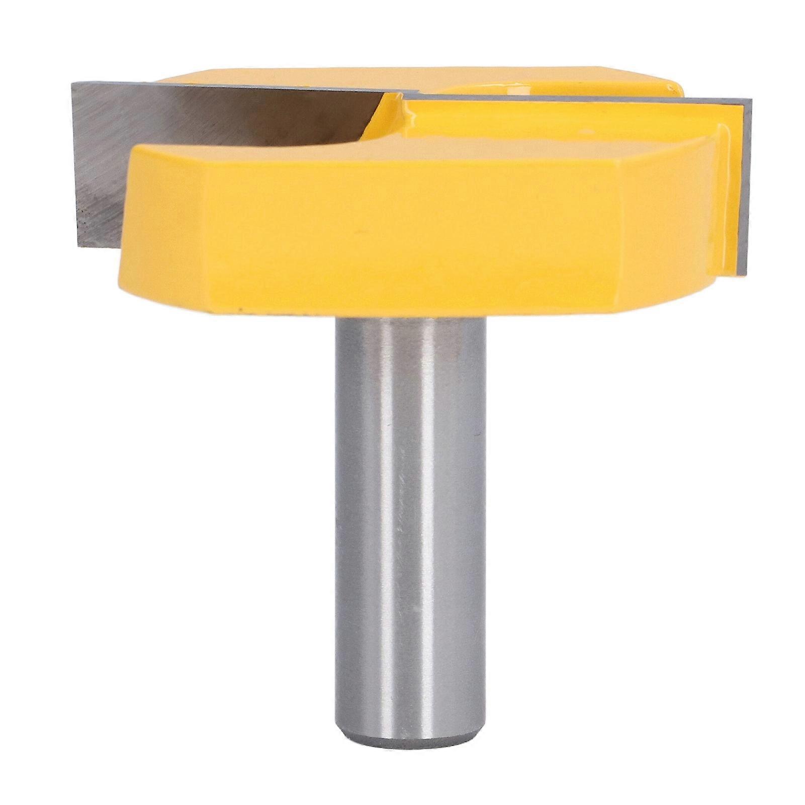 Cleaning Bottom Bit 1/2in Shank Woodworking Router Milling Cutter Grooving Tool Dia 57mm