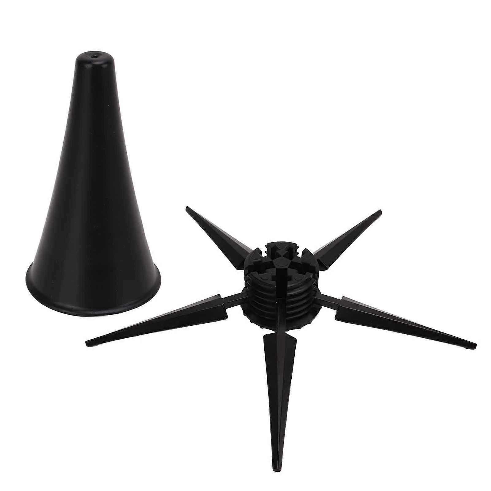 Portable Clarinet Holder 5 Leg Foldable Base Clarinet Support Stand Wind Instrument Accessory