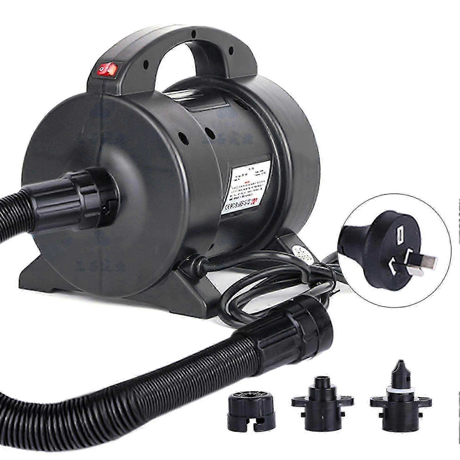 1600W Fast Inflator Deflator Pump for Mattress with 2 Nozzles
