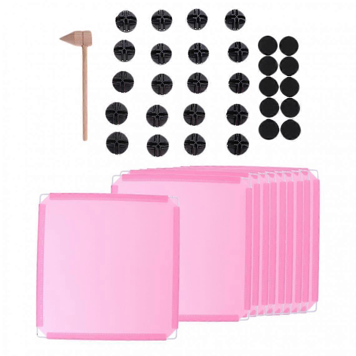 Κλουβί παιδικής χαράς για κατοικίδια, φράχτης, κλουβί άσκησης για κατοικίδια, πλαστικό, ροζ