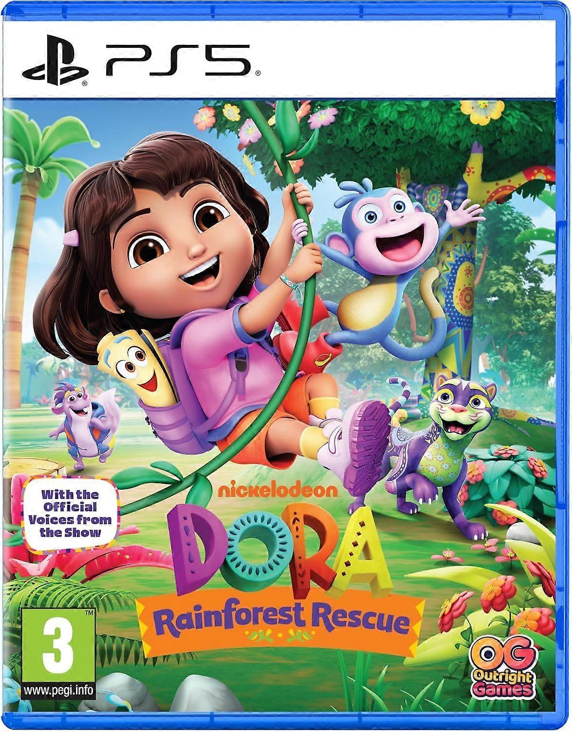 Dora Rainforest Rescue PS5 Game