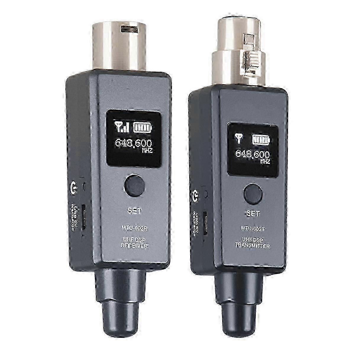 Microphone Wireless System Micphone Wireless Transmitter UHF Transmitter Receiver Mi Line for Dynami