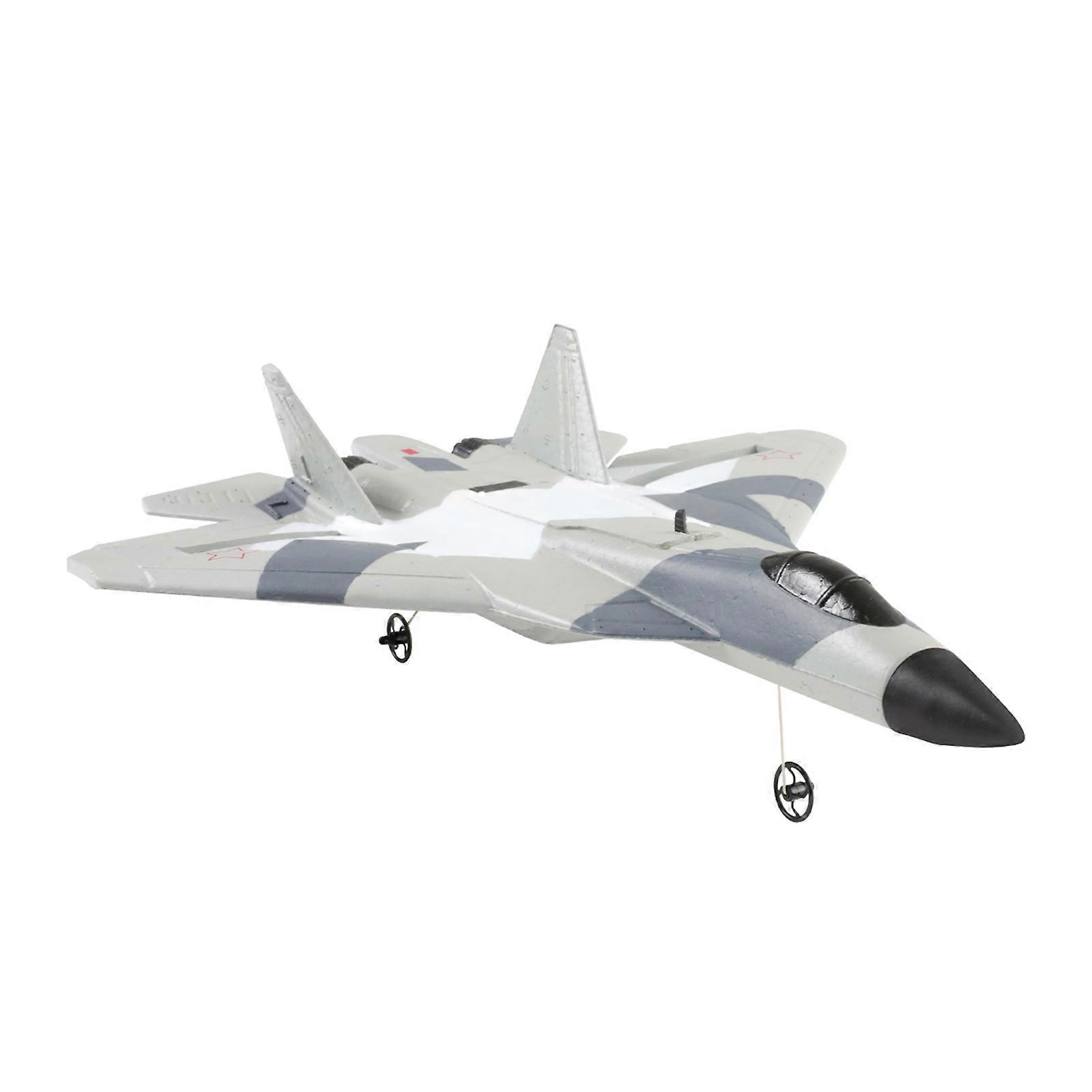 Fixed Wing Radio Controlled Jet Toy Aircraft Simulation Lightweight Structure for Long Duration Outdoor Use Multicolor