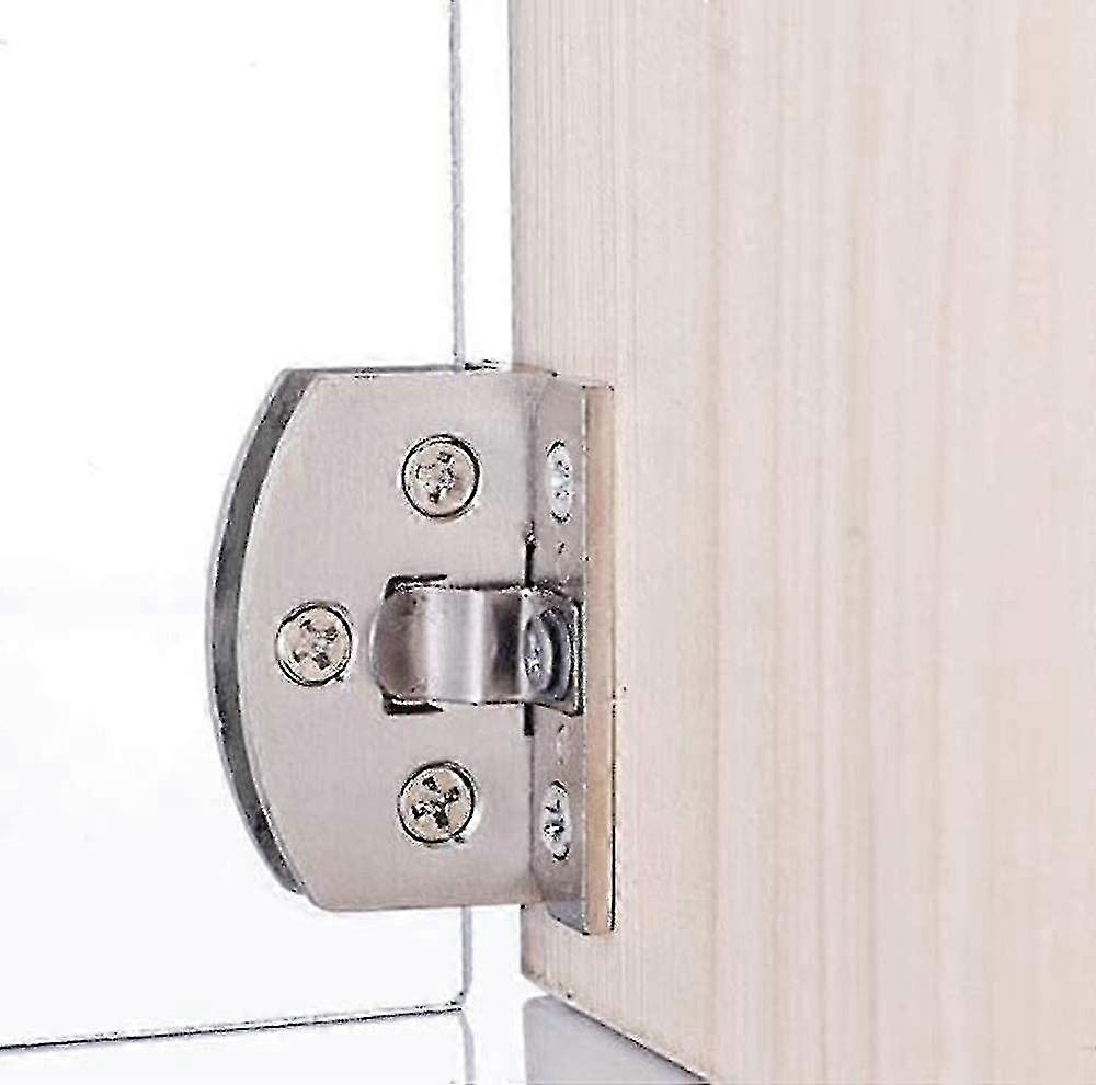 1 زوج من مفصلات الباب الزجاجي عرض النبيذ برودة كليب الباب المفصلي قطع غيار لزجاج سميك 5-8 مم