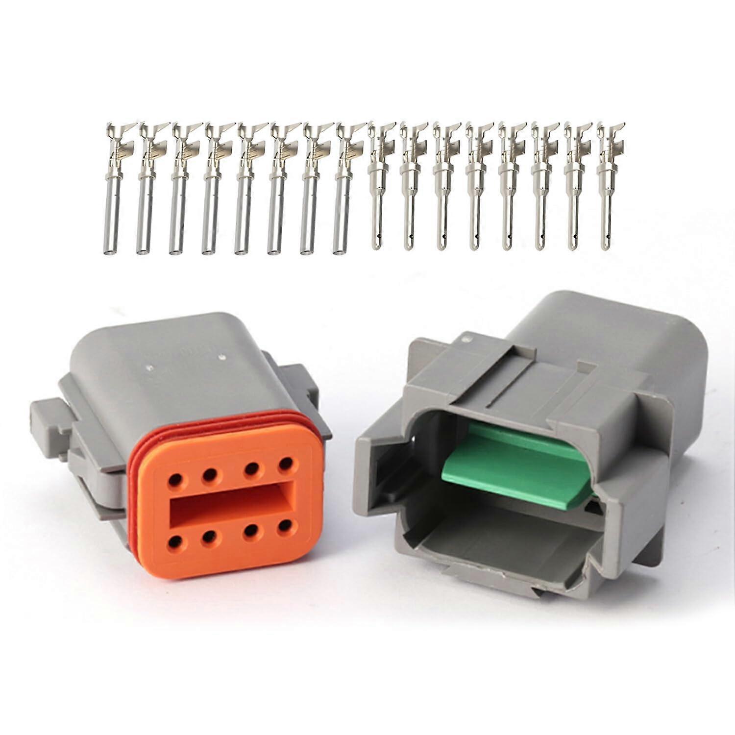 8 Pin Electrical Connector Kit for Automotive Wiring