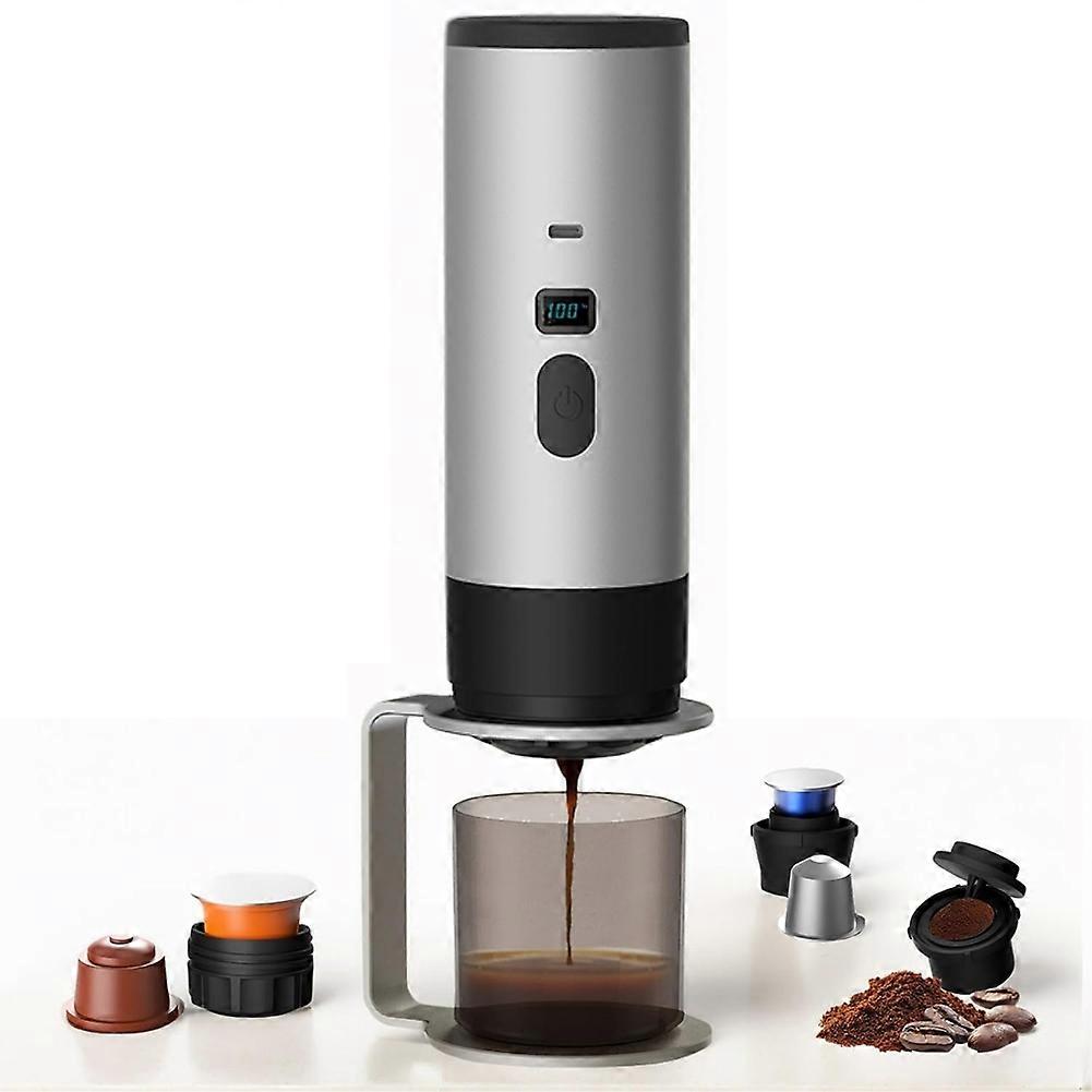 3 In1 Coffee Maker for Travel,Mini Espresso Machine
