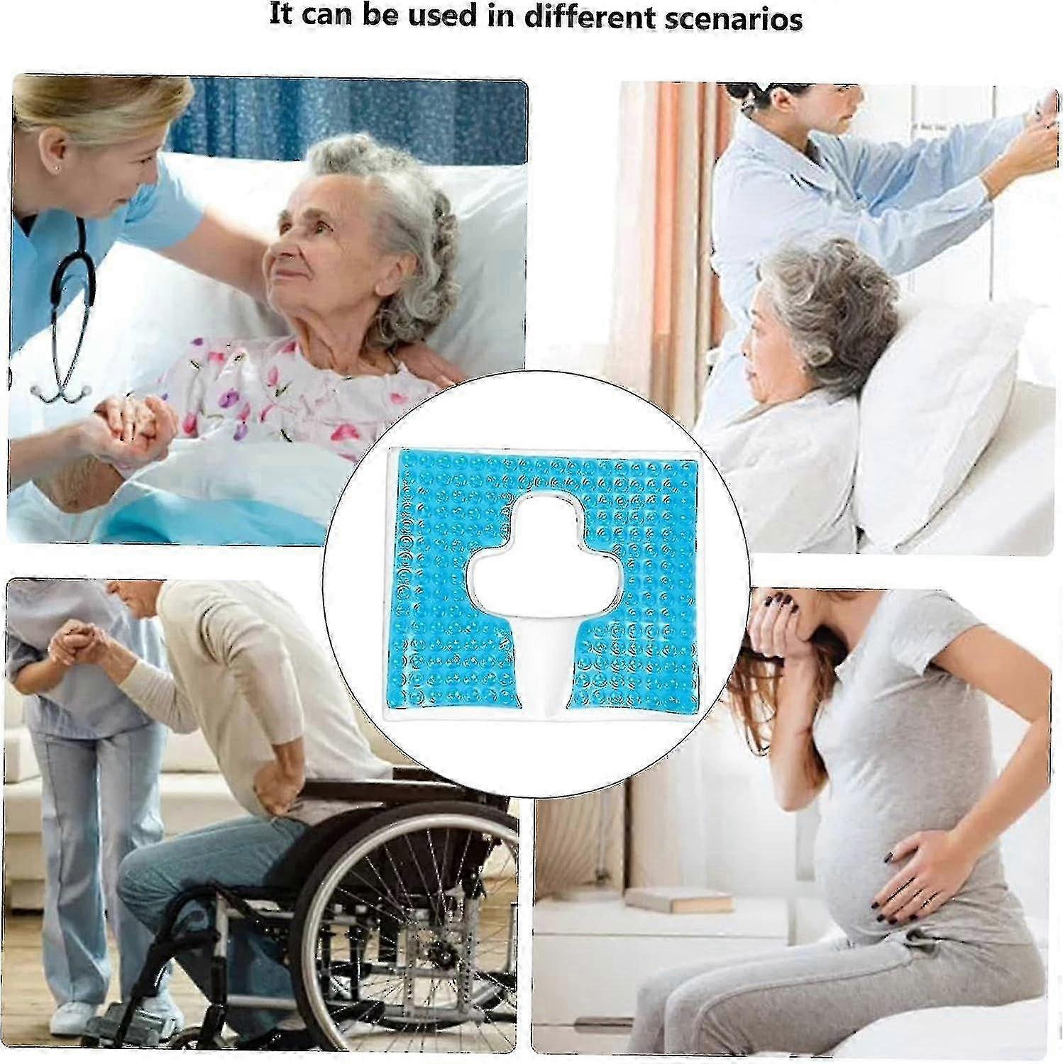 Memory foam cushion for bed sore relief Banmo model