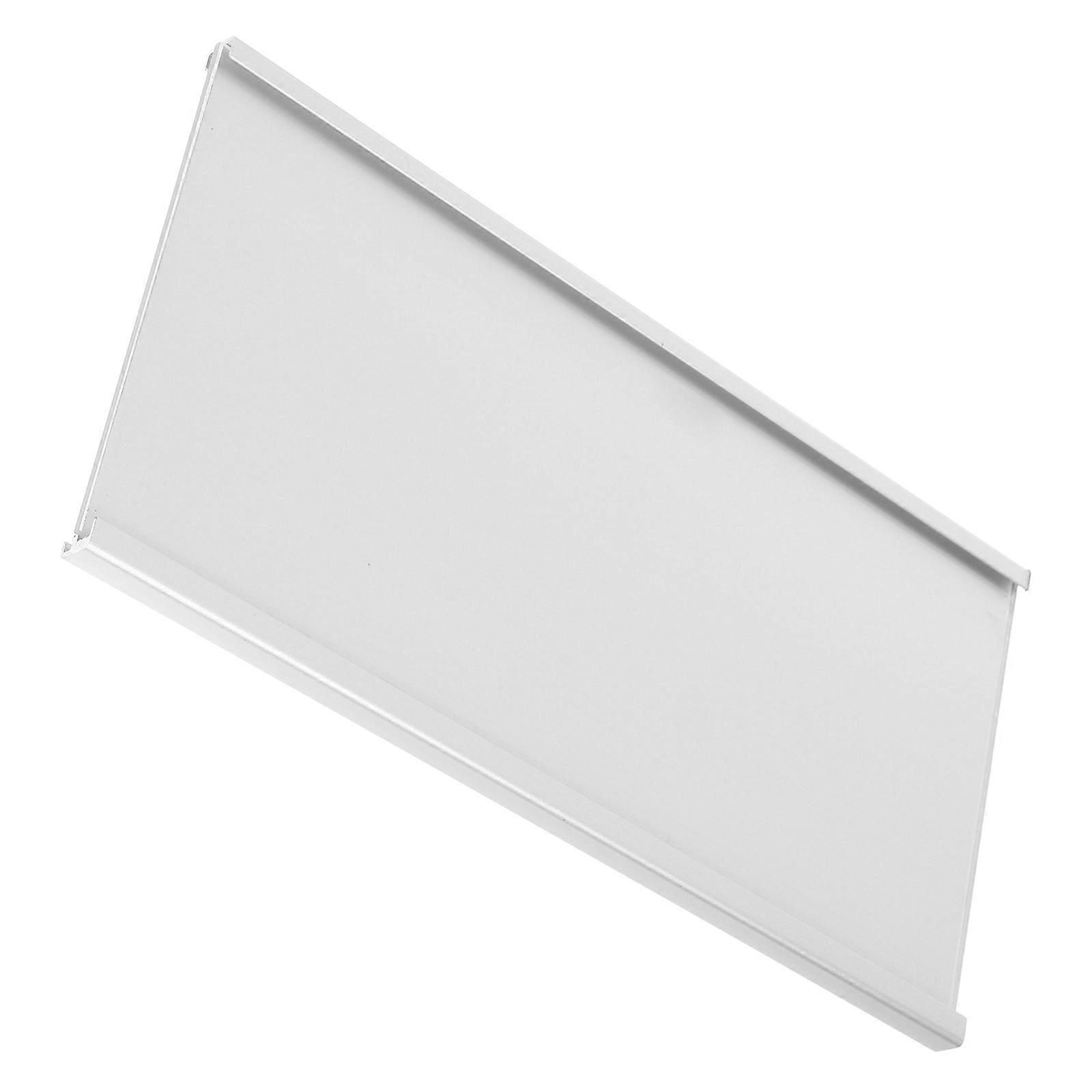 Workplace Hanging Card Holder for Displaying Name Cards Silver