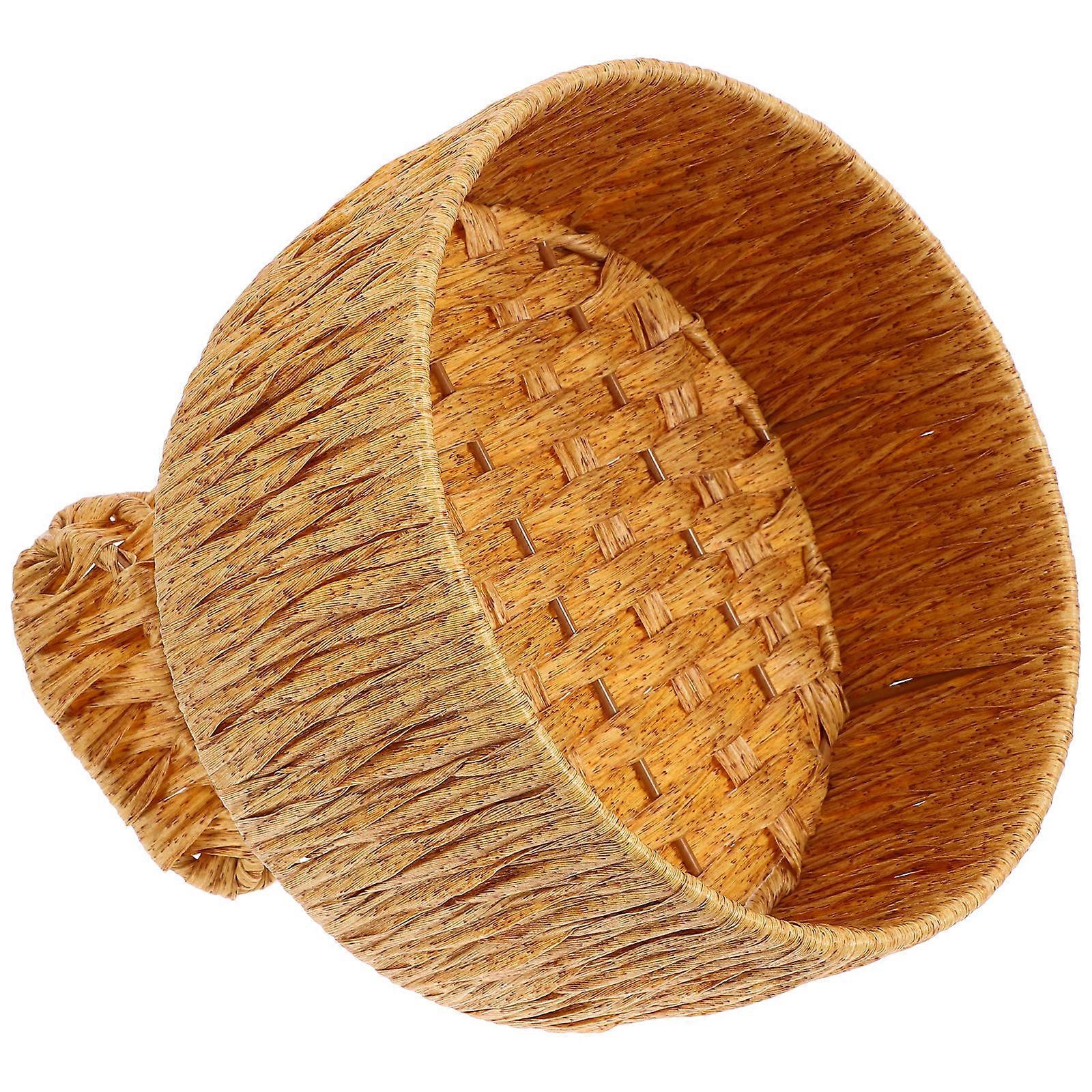 Multi Color Footed Fruit Holder Basket for Storage