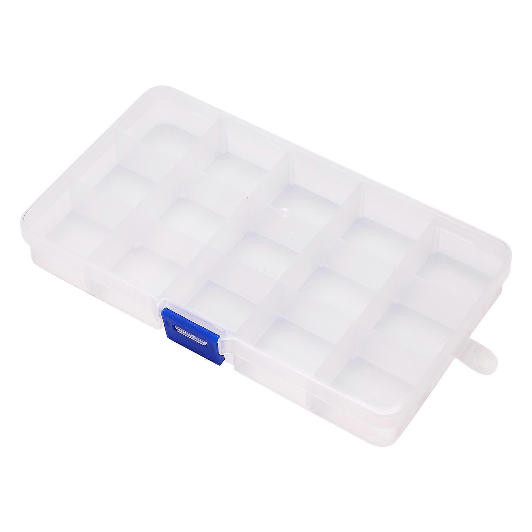 Electronic Components 15 Slots detachable plastic cases boxes