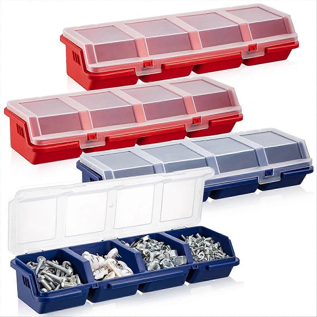 Screw Organizers and Storage Bins with Locks Hardware Organizer Box