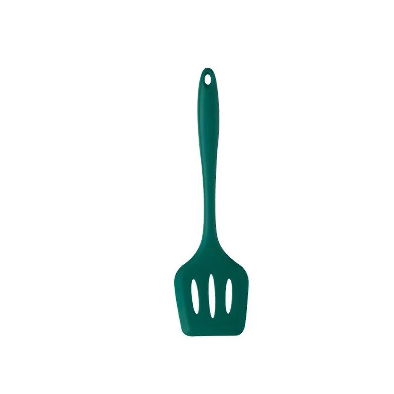 Silicone Cooking Utensil Set Green Heat Resistant Nonstick Kitchen Tools for Versatile Cooking